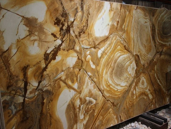 Brazil Stone Wood Quartzite Slabs