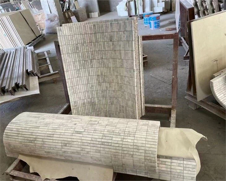 small marble column