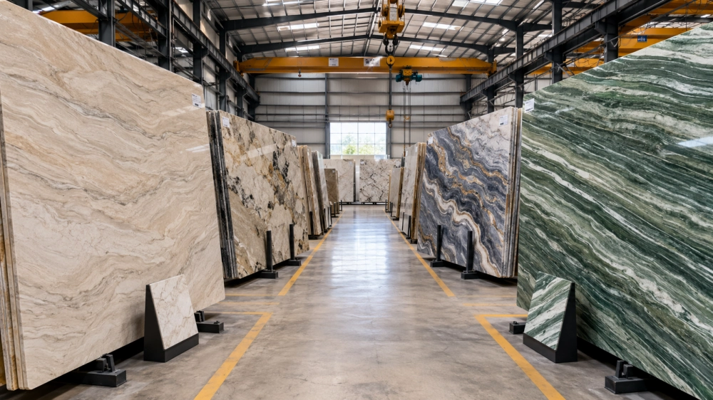 Quartzite Chaw tsim khoom los ntawm Tuam Tshoj rau cov neeg yuav khoom thoob ...