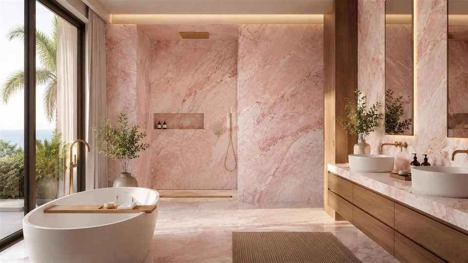 Quartzite Slabs Rau Khoom kim heev Chav Dej Phab Ntsa Panels