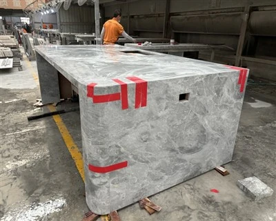 Himalayan Grey Marble Island